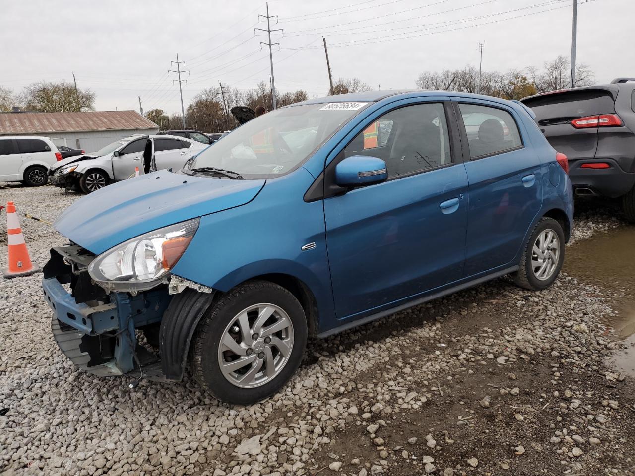 2019 Mitsubishi Mirage Se VIN: ML32A4HJ6KH008699 Lot: 80525634