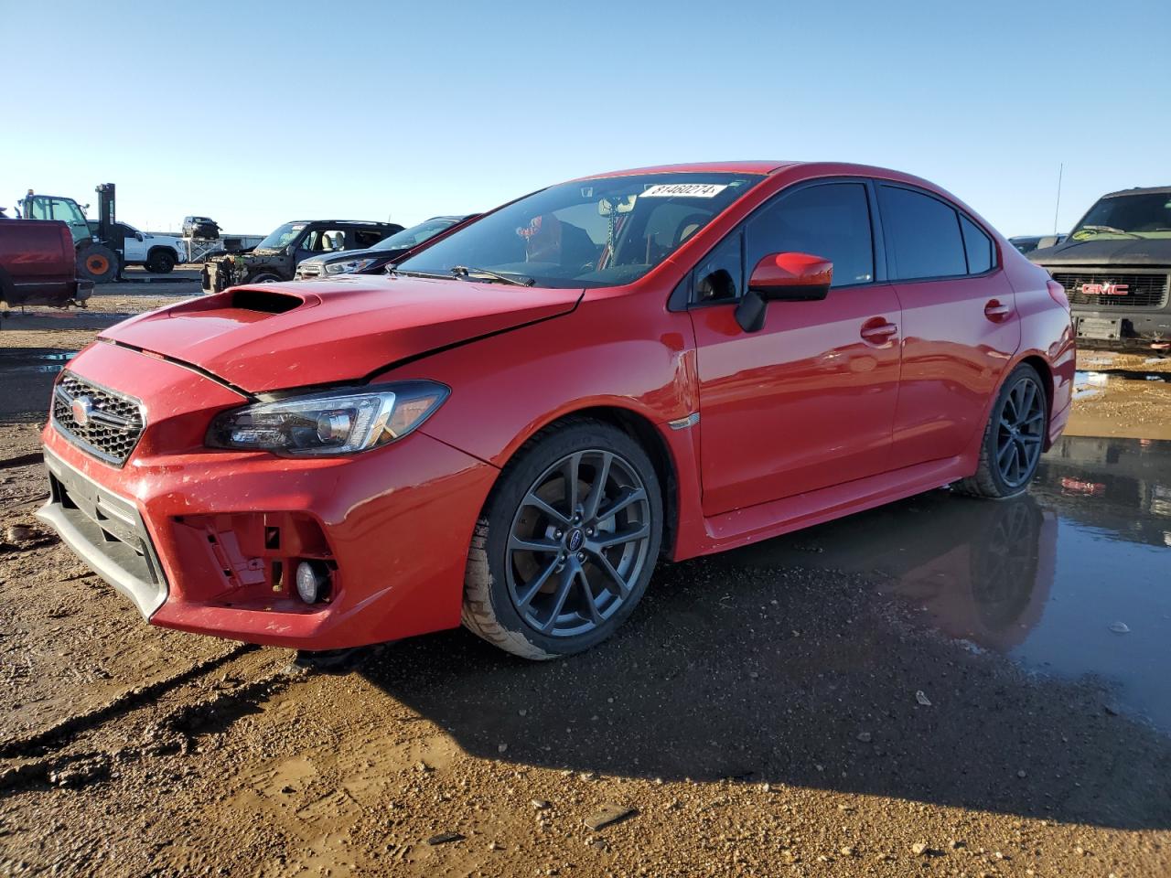 2019 Subaru Wrx Limited VIN: JF1VA1N67K8809611 Lot: 81460274