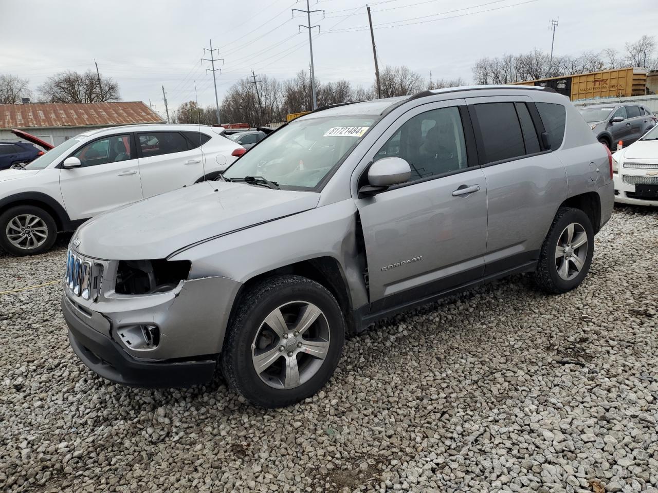 2016 Jeep Compass Latitude VIN: 1C4NJCEA6GD760698 Lot: 81721484