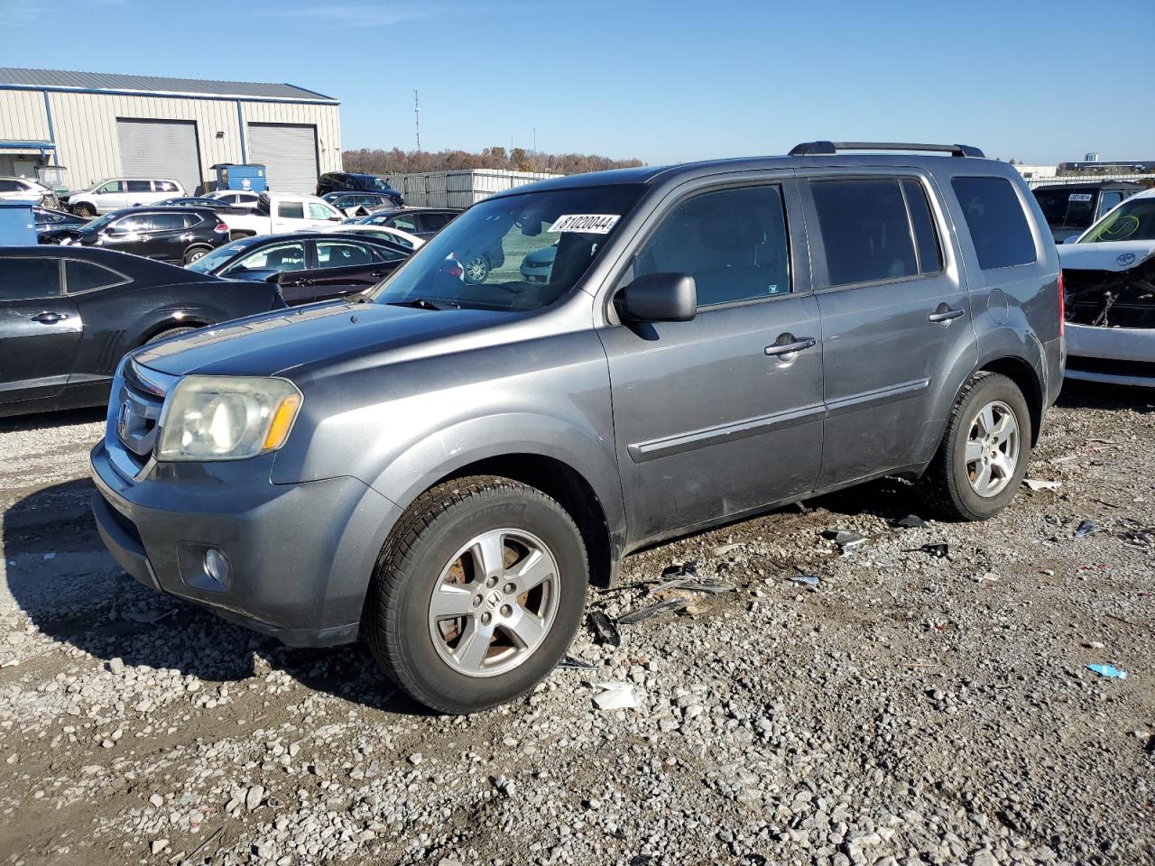 2011 Honda Pilot Exl VIN: 5FNYF4H52BB020070 Lot: 81020044