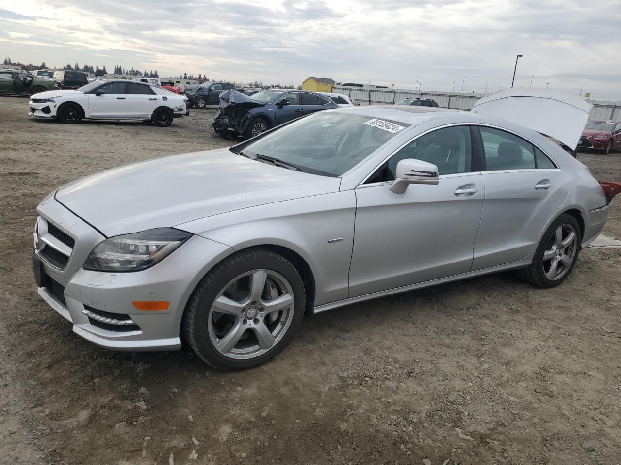 2012 Mercedes-Benz Cls 550 VIN: WDDLJ7DB2CA034704 Lot: 80158424