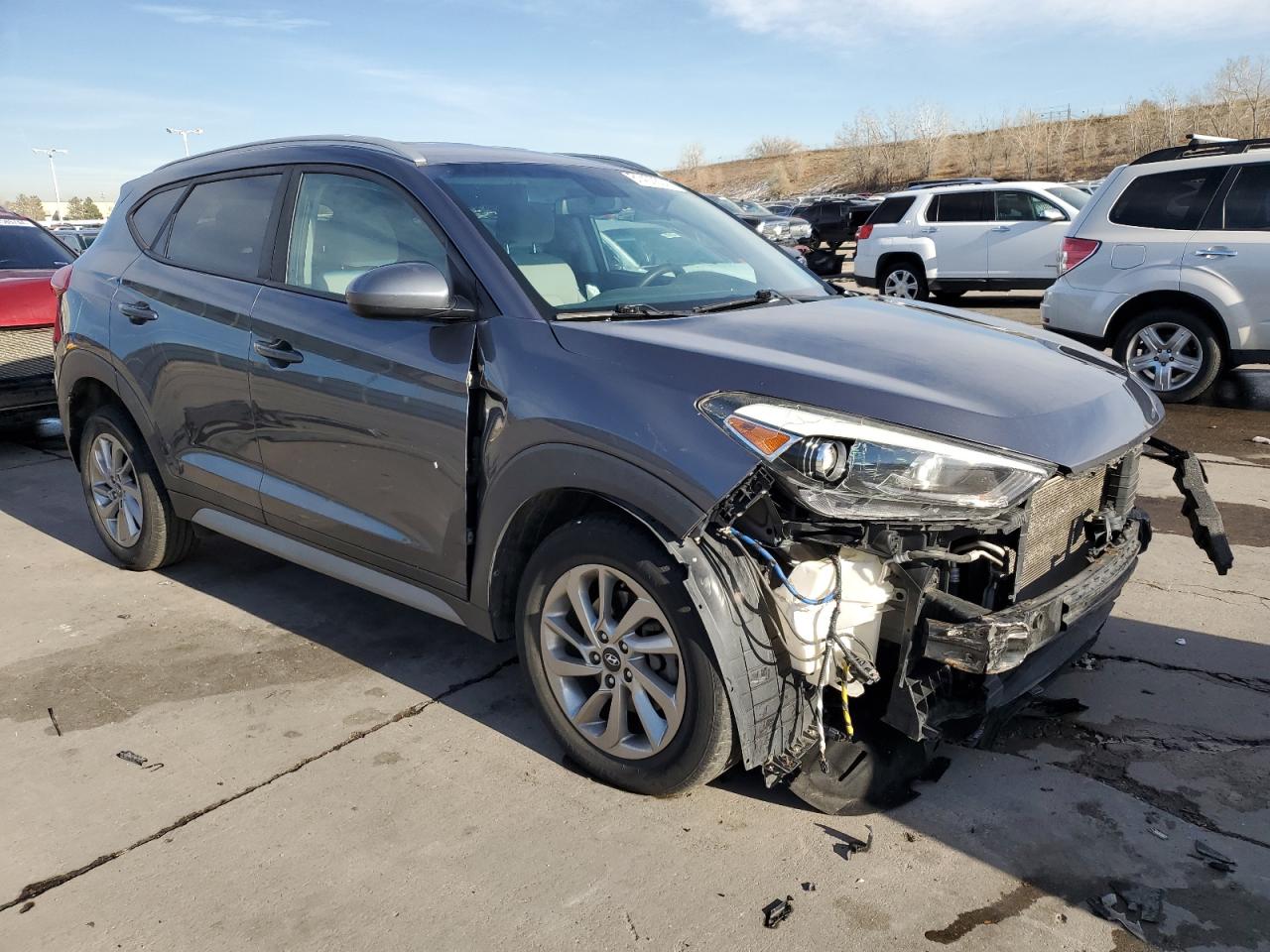 2018 Hyundai Tucson Sel VIN: KM8J3CA44JU599263 Lot: 81407634