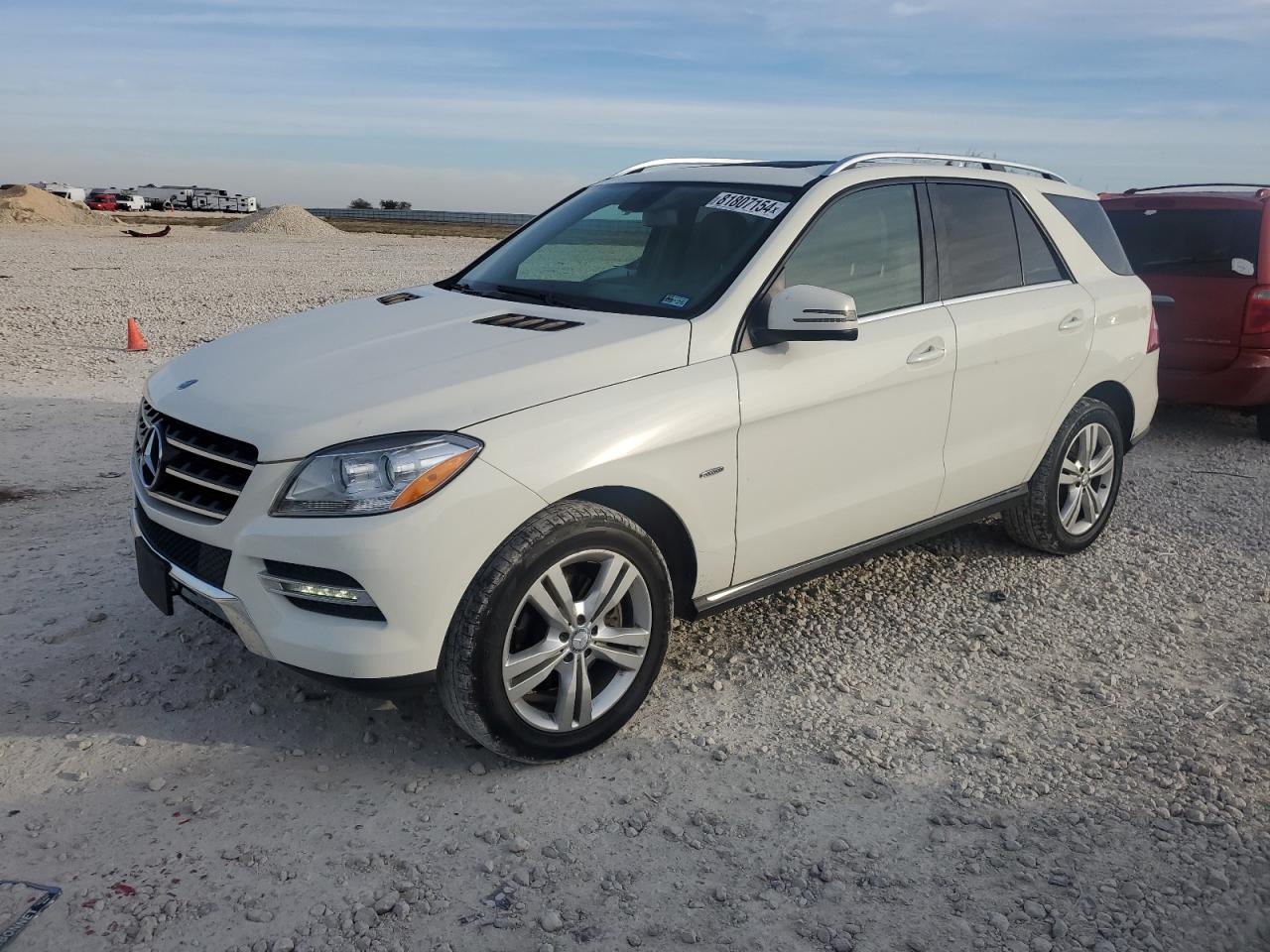 2012 Mercedes-Benz Ml 350 4Matic VIN: 4JGDA5HB6CA040787 Lot: 81807154