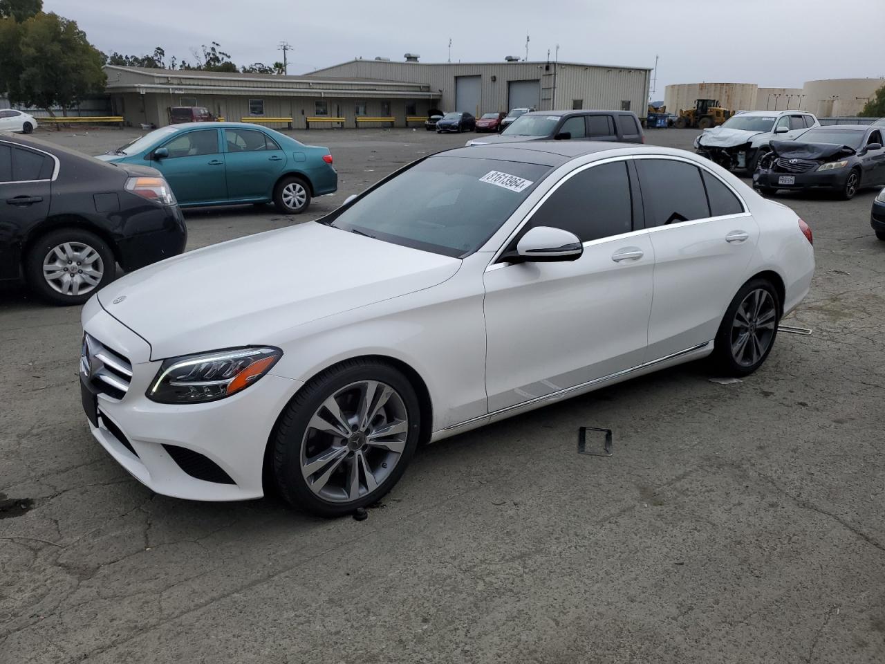 2019 Mercedes-Benz C 300 VIN: WDDWF8DB7KR516055 Lot: 81613964