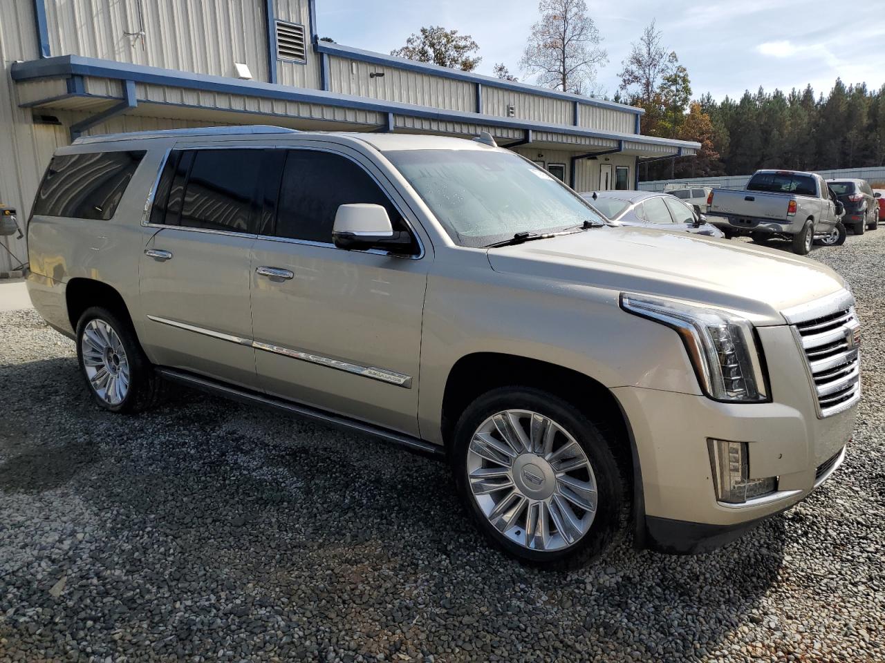 1GYS4UKJ7FR609546 2015 Cadillac Escalade Esv Platinum