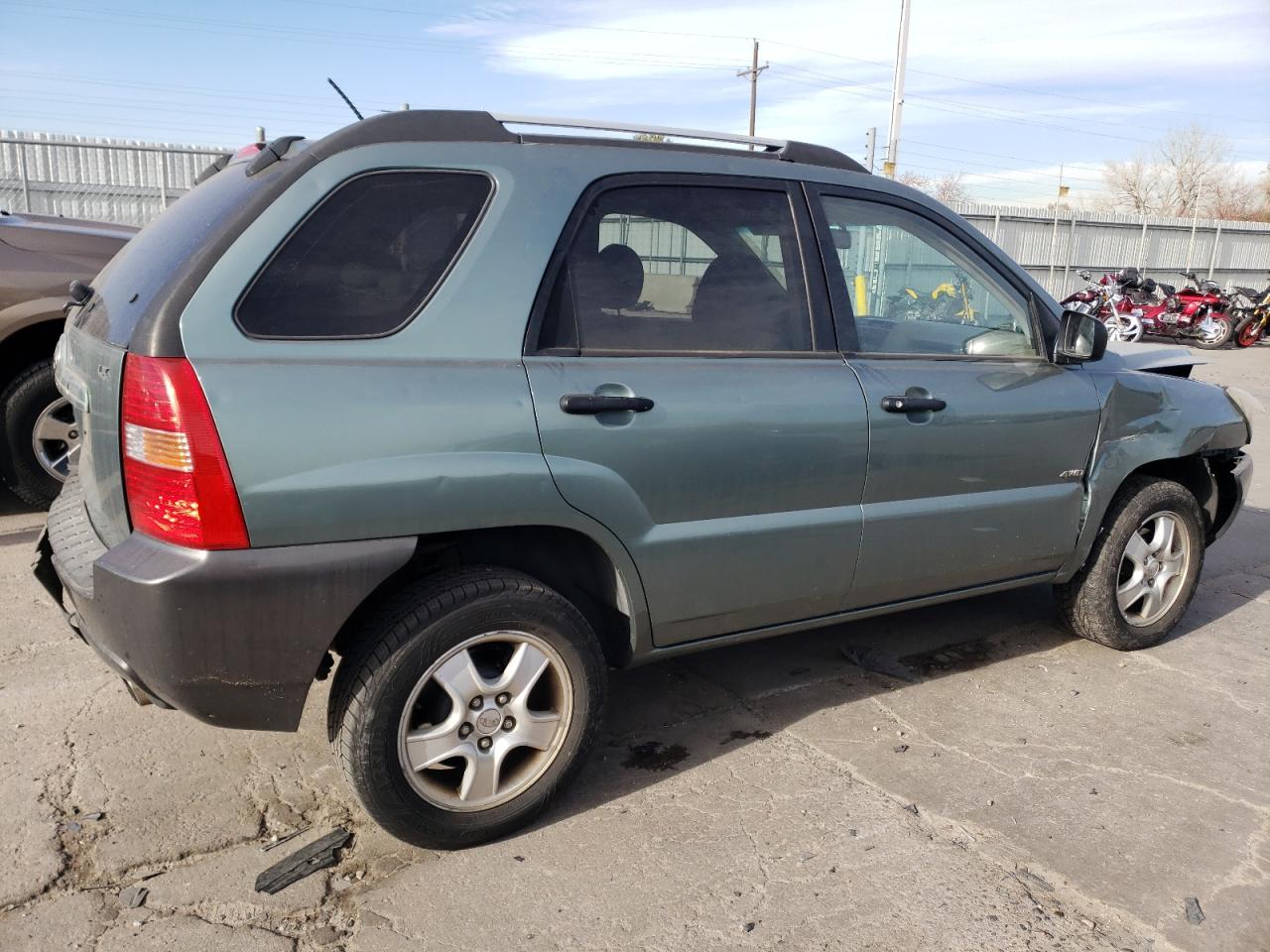 2007 Kia Sportage Lx VIN: KNDJE724X77397460 Lot: 80874474