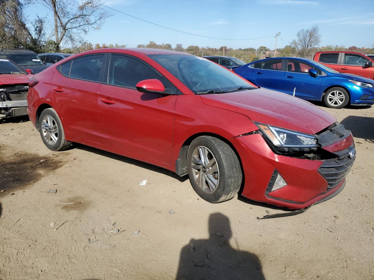 2019 Hyundai Elantra Sel VIN: KMHD84LF6KU880095 Lot: 79206384