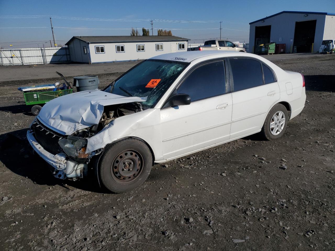 2003 Honda Civic Lx VIN: 2HGES16583H564280 Lot: 79580844