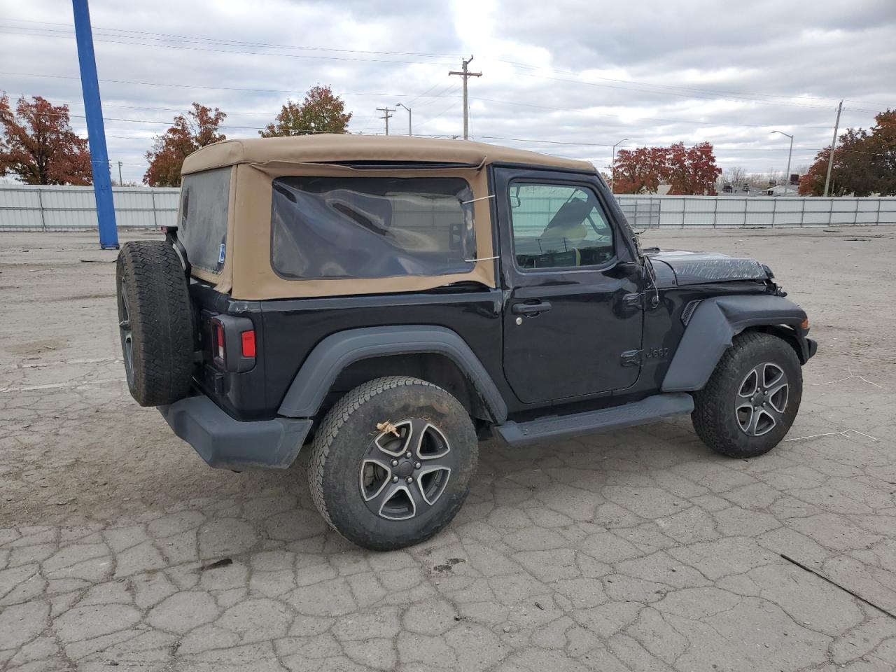 2020 Jeep Wrangler Sport VIN: 1C4GJXAN0LW301075 Lot: 78979714