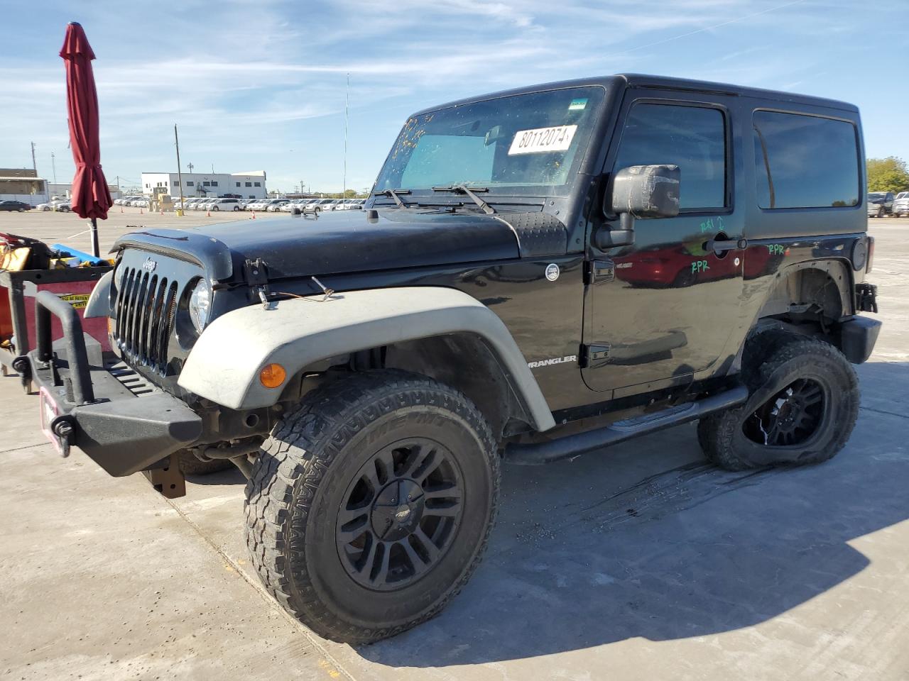 2012 Jeep Wrangler Sport VIN: 1C4AJWAG7CL153347 Lot: 80112074