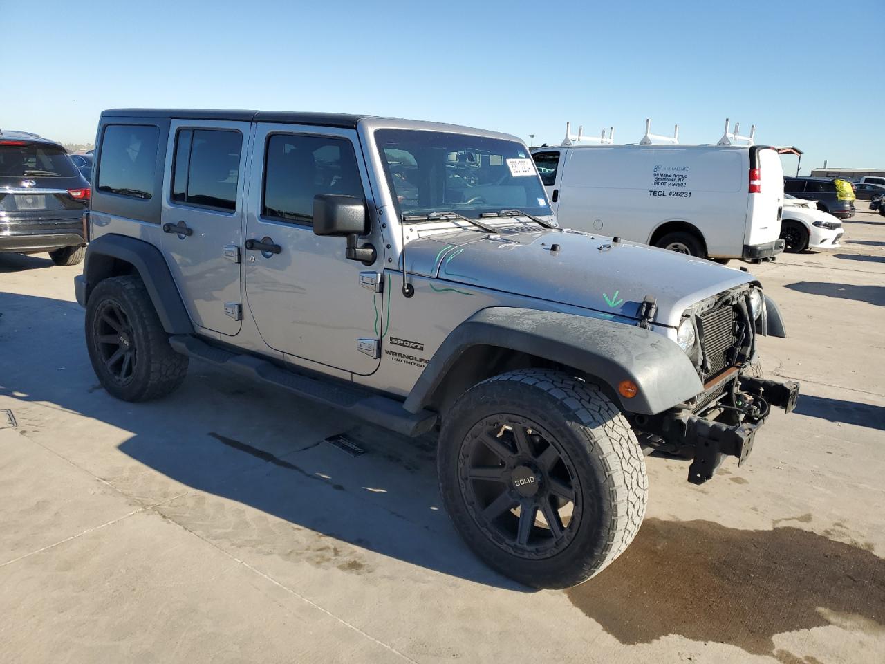 2016 Jeep Wrangler Unlimited Sport VIN: 1C4HJWDG9GL237489 Lot: 82012204