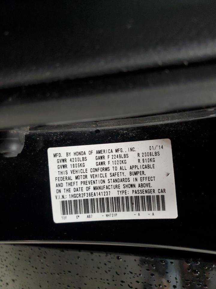 1HGCR2F36EA141237 2014 Honda Accord Lx