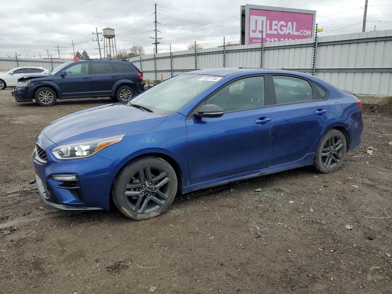 2020 Kia Forte Gt Line VIN: 3KPF34ADXLE228495 Lot: 81037754