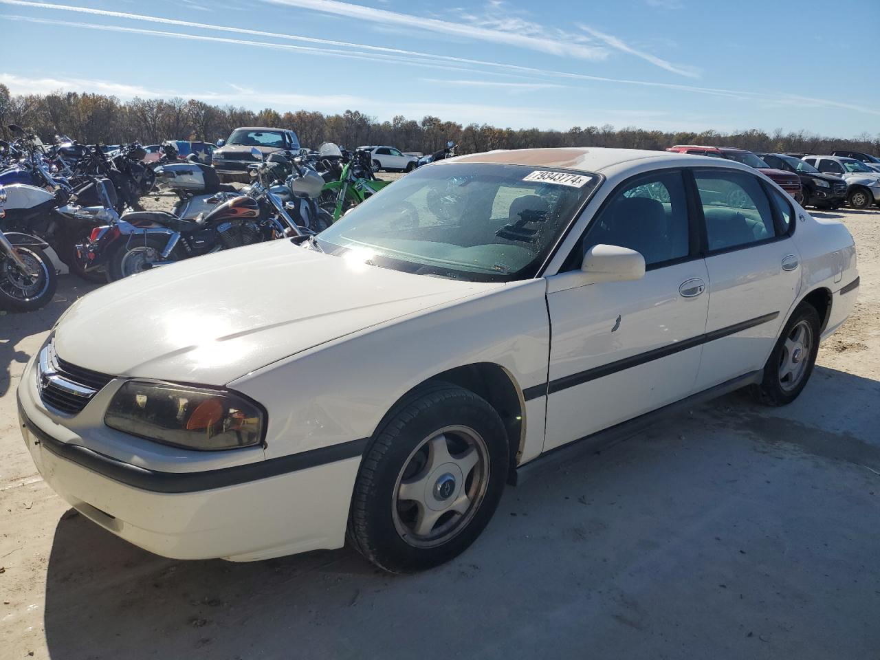 2003 Chevrolet Impala VIN: 2G1WF52E339384874 Lot: 79343774