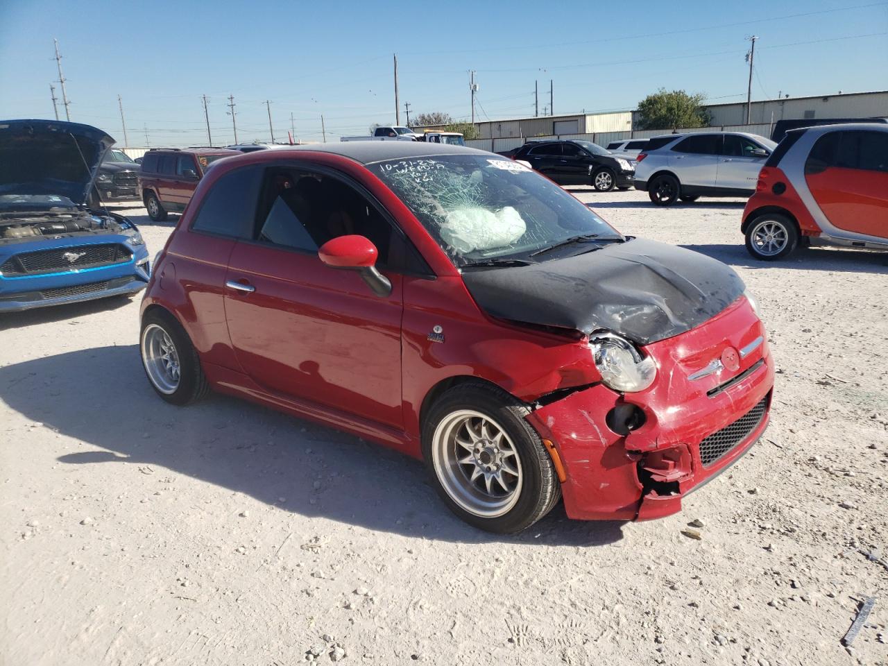 2012 Fiat 500 Sport VIN: 3C3CFFBR4CT128375 Lot: 81040264