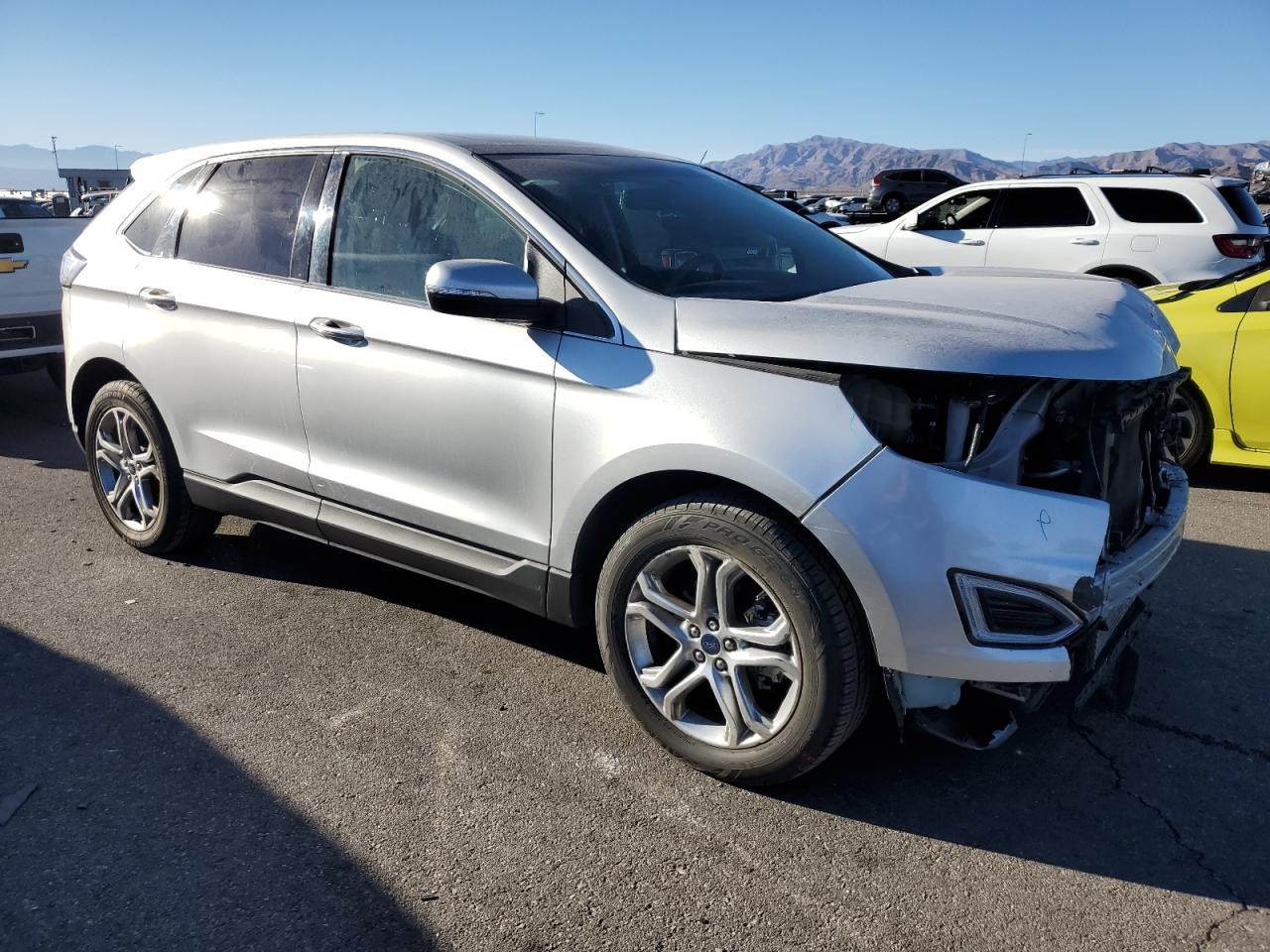 2017 Ford Edge Titanium VIN: 2FMPK3K94HBB75427 Lot: 80847774