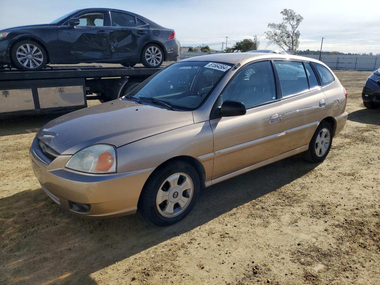 2003 Kia Rio Cinco VIN: KNADC165236167234 Lot: 81564564