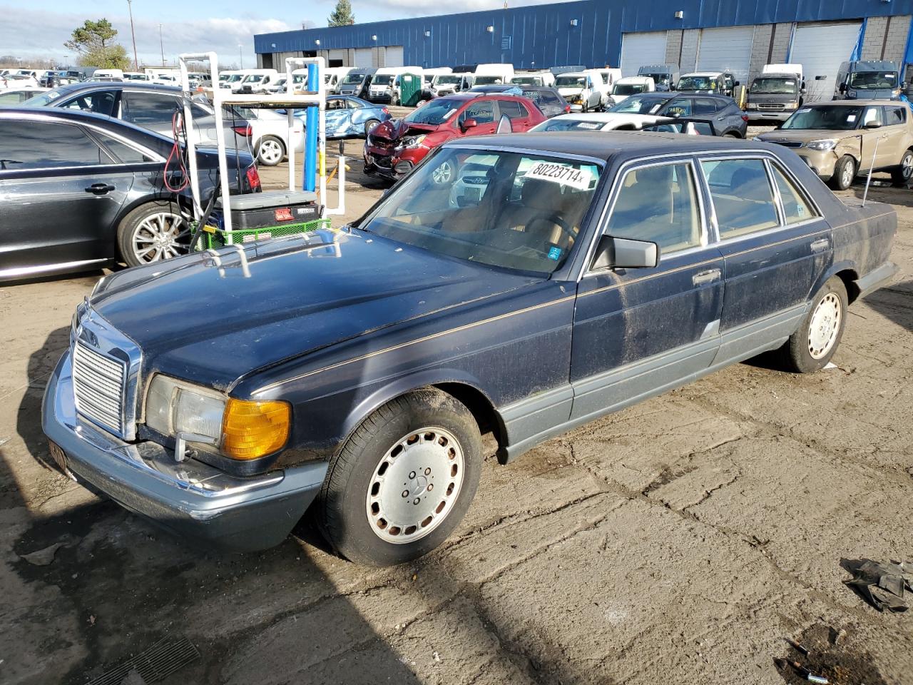 1986 Mercedes-Benz 420 Sel VIN: WDBCA35D1GA265651 Lot: 80223714