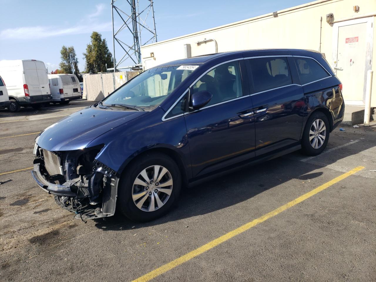 2015 Honda Odyssey Exl VIN: 5FNRL5H60FB110335 Lot: 79034554