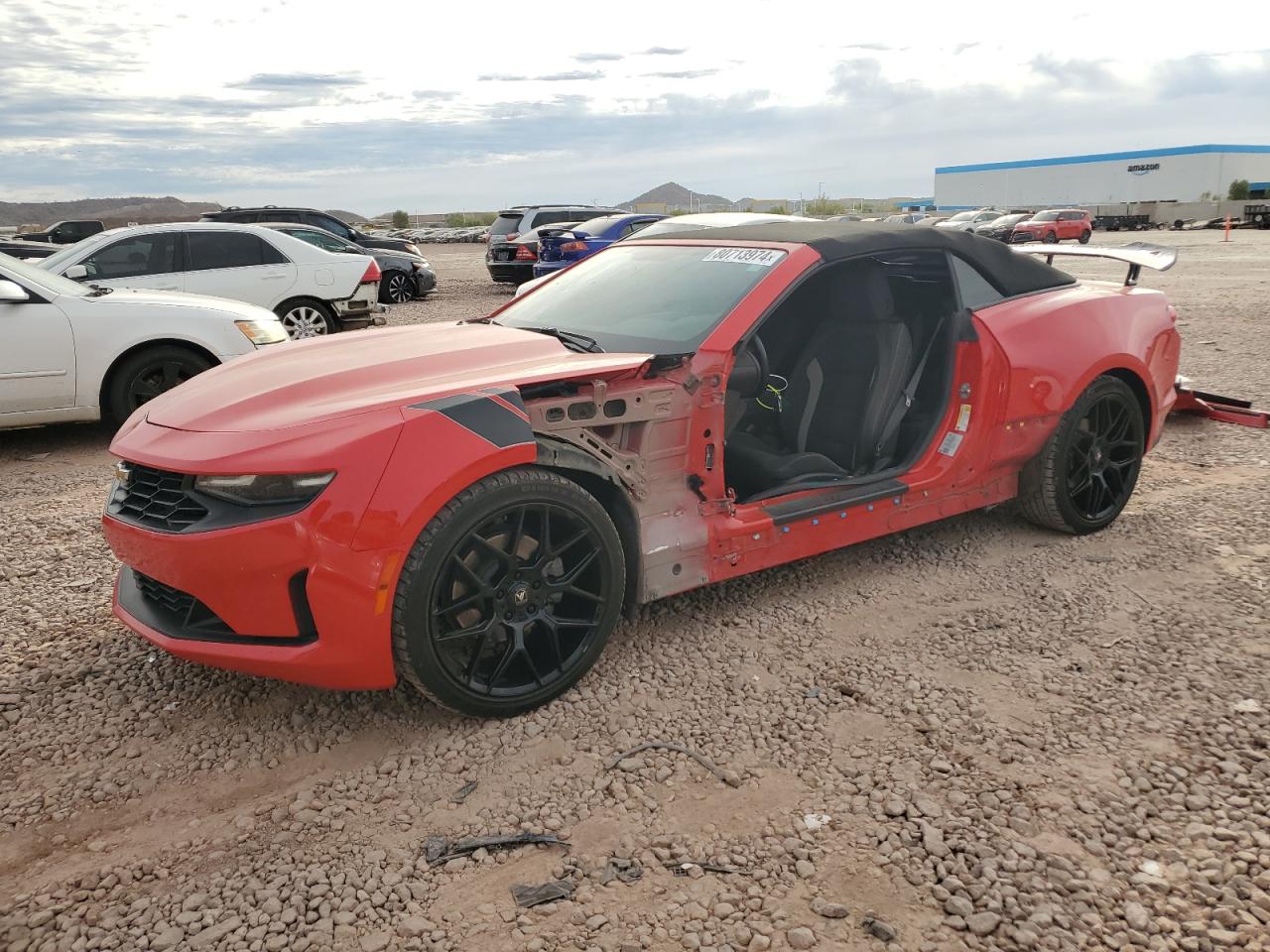 2020 Chevrolet Camaro Ls VIN: 1G1FB3DS7L0113412 Lot: 80713974