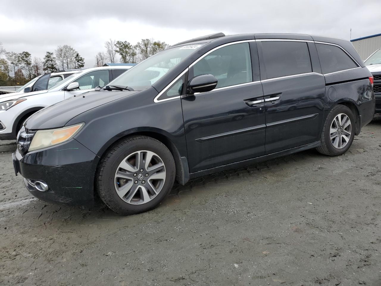 2015 Honda Odyssey Touring VIN: 5FNRL5H97FB004412 Lot: 80938424