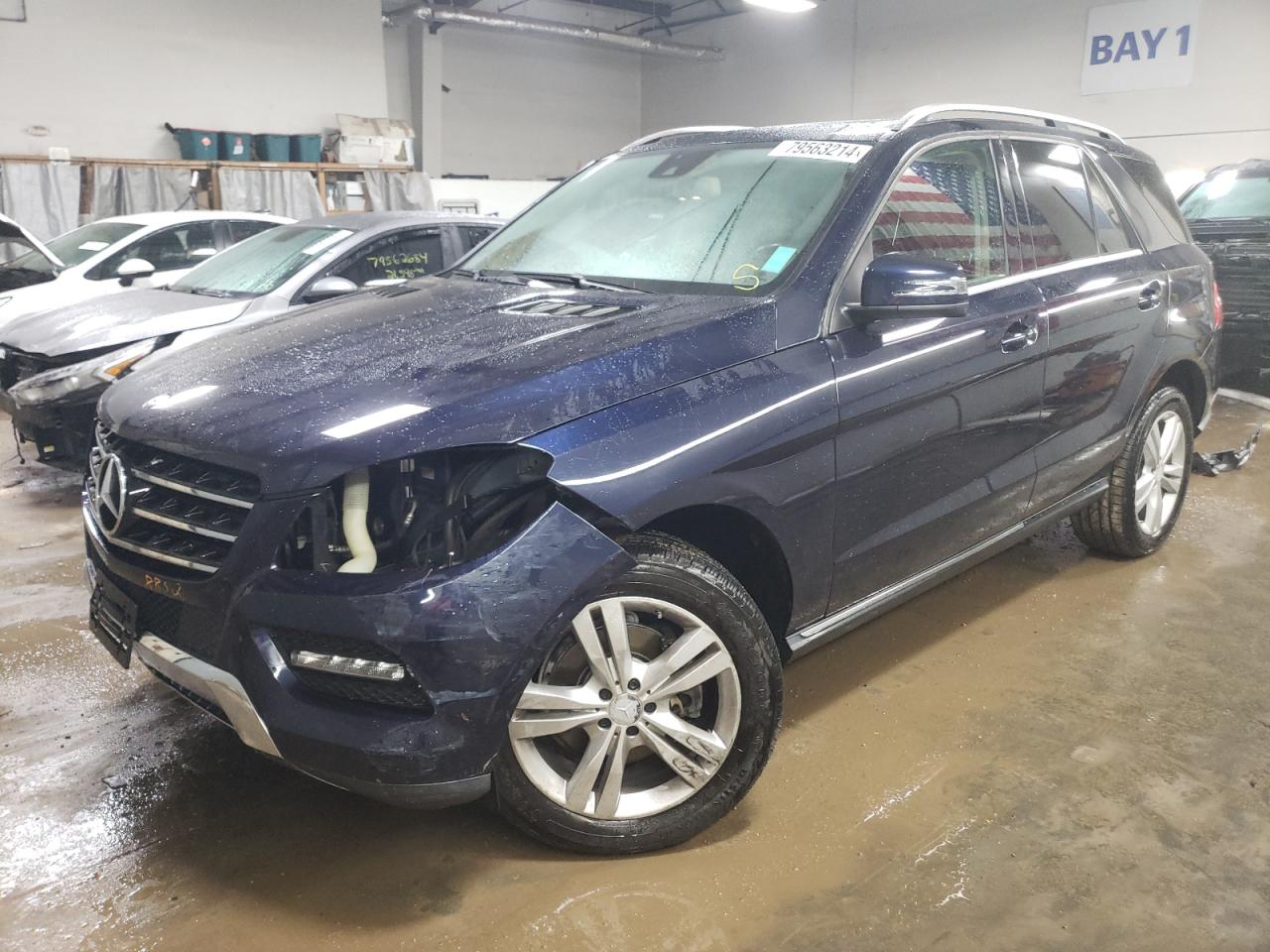 2014 Mercedes-Benz Ml 350 4Matic VIN: 4JGDA5HB6EA284460 Lot: 79563214