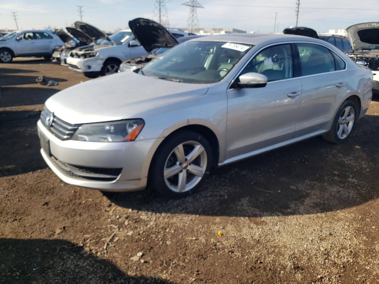 2013 Volkswagen Passat Se VIN: 1VWBP7A32DC078366 Lot: 79735414