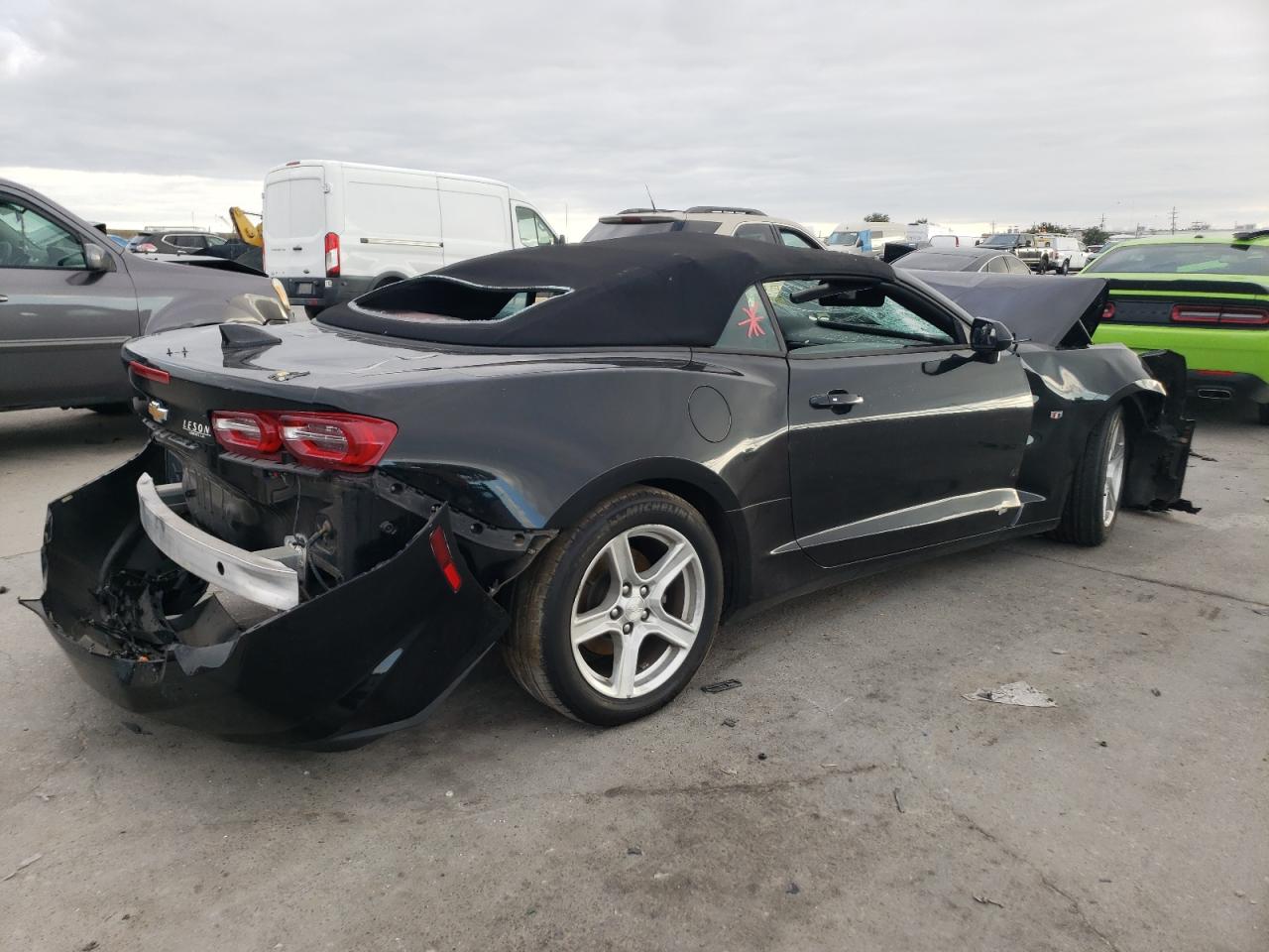 2020 Chevrolet Camaro Ls VIN: 1G1FB3DS9L0106865 Lot: 80234864