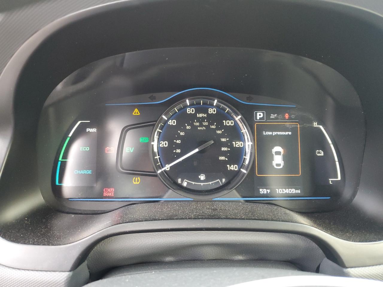 KMHC65LC4KU171498 2019 Hyundai Ioniq Blue