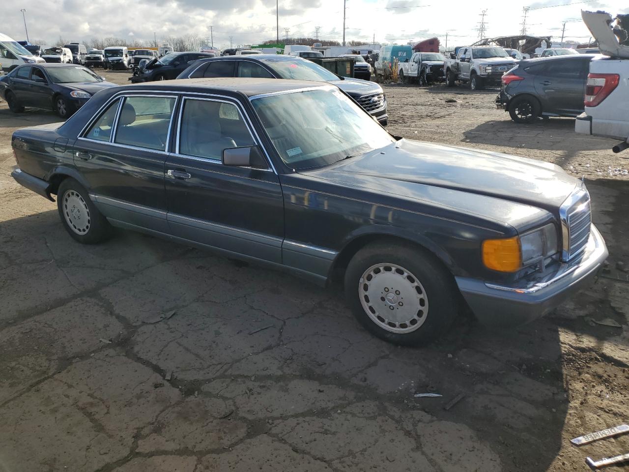 1986 Mercedes-Benz 420 Sel VIN: WDBCA35D1GA265651 Lot: 80223714