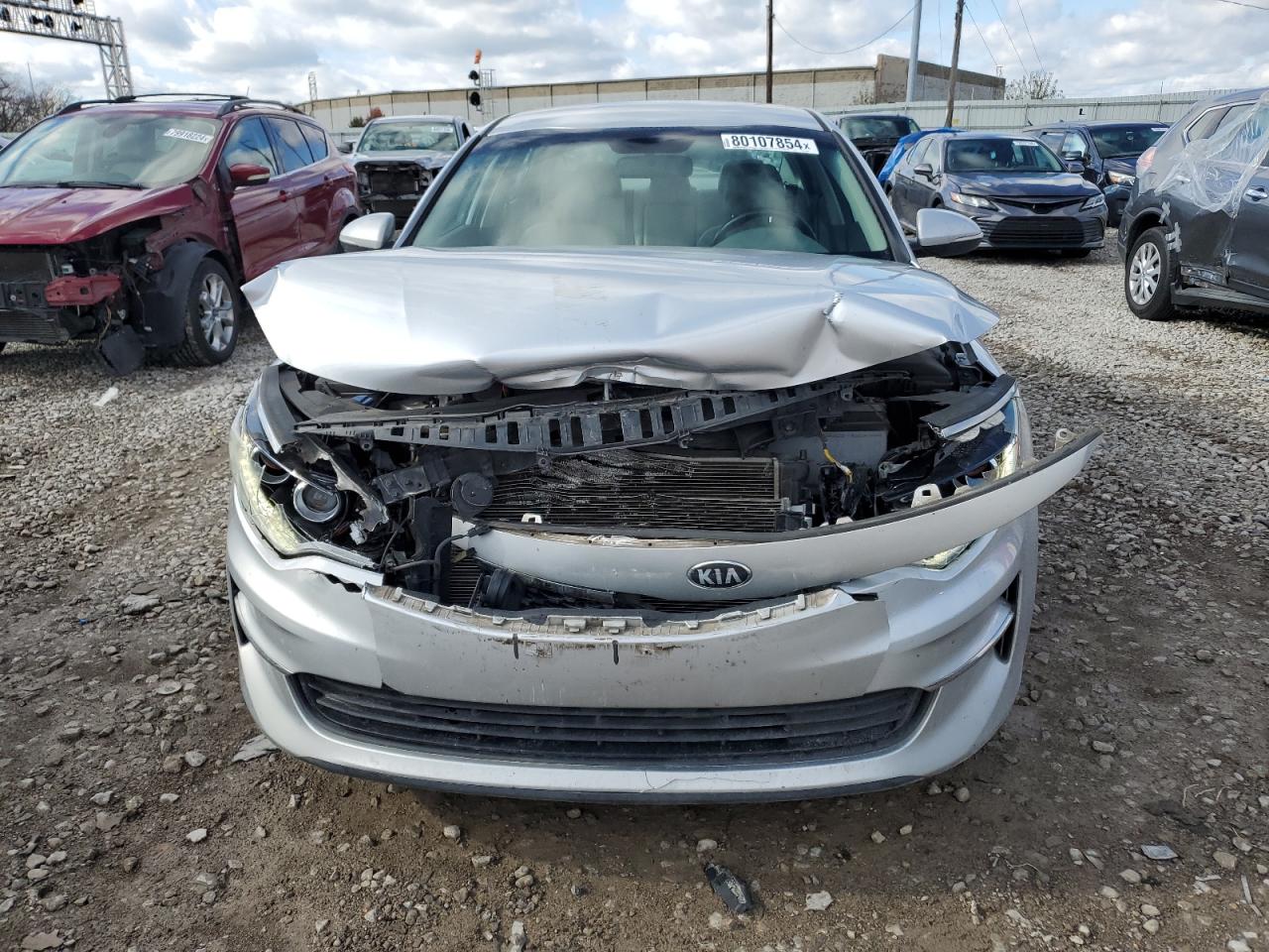 2016 Kia Optima Ex VIN: 5XXGU4L37GG072922 Lot: 80107854