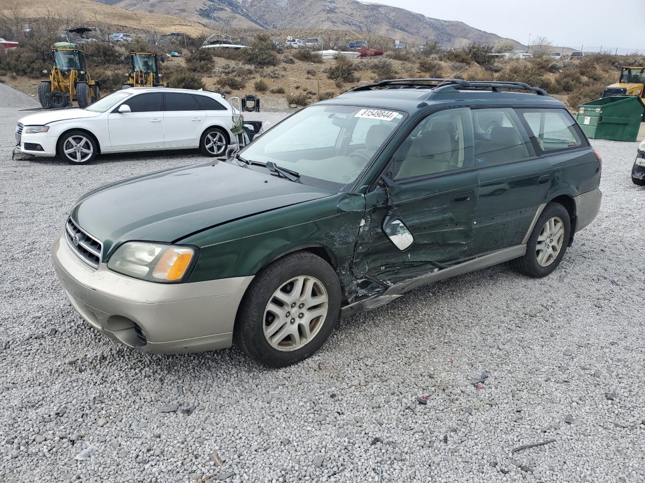 2000 Subaru Legacy Outback VIN: 4S3BH6654Y7613295 Lot: 81549844