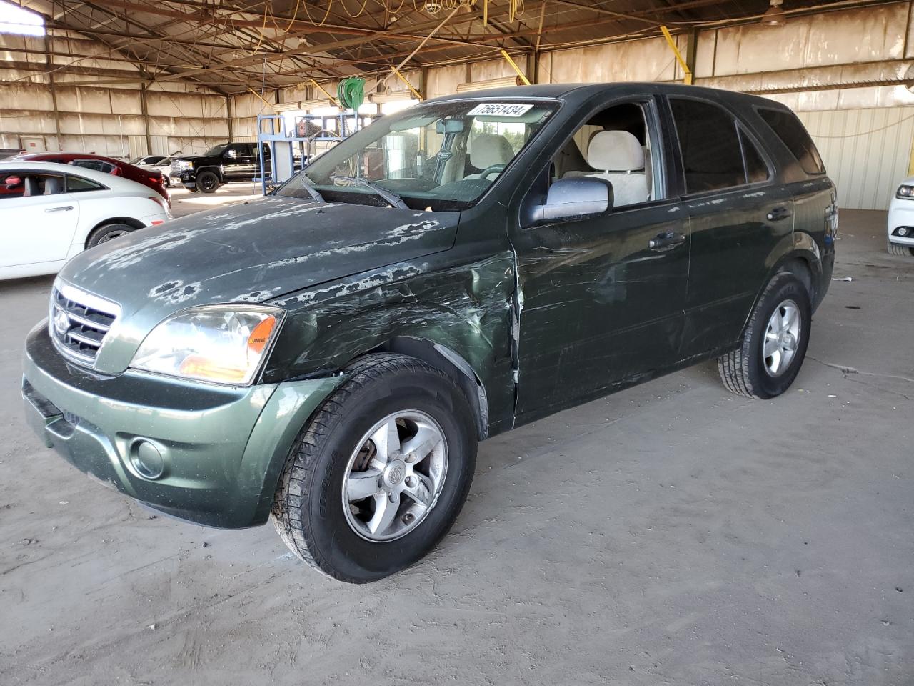 2007 Kia Sorento Ex VIN: KNDJD736275692857 Lot: 75651434