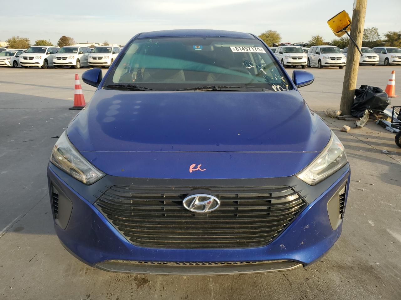 KMHC65LC8KU144823 2019 Hyundai Ioniq Blue