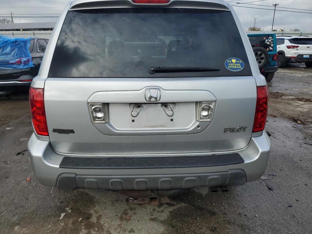 2004 Honda Pilot Exl VIN: 2HKYF18554H501689 Lot: 81585904