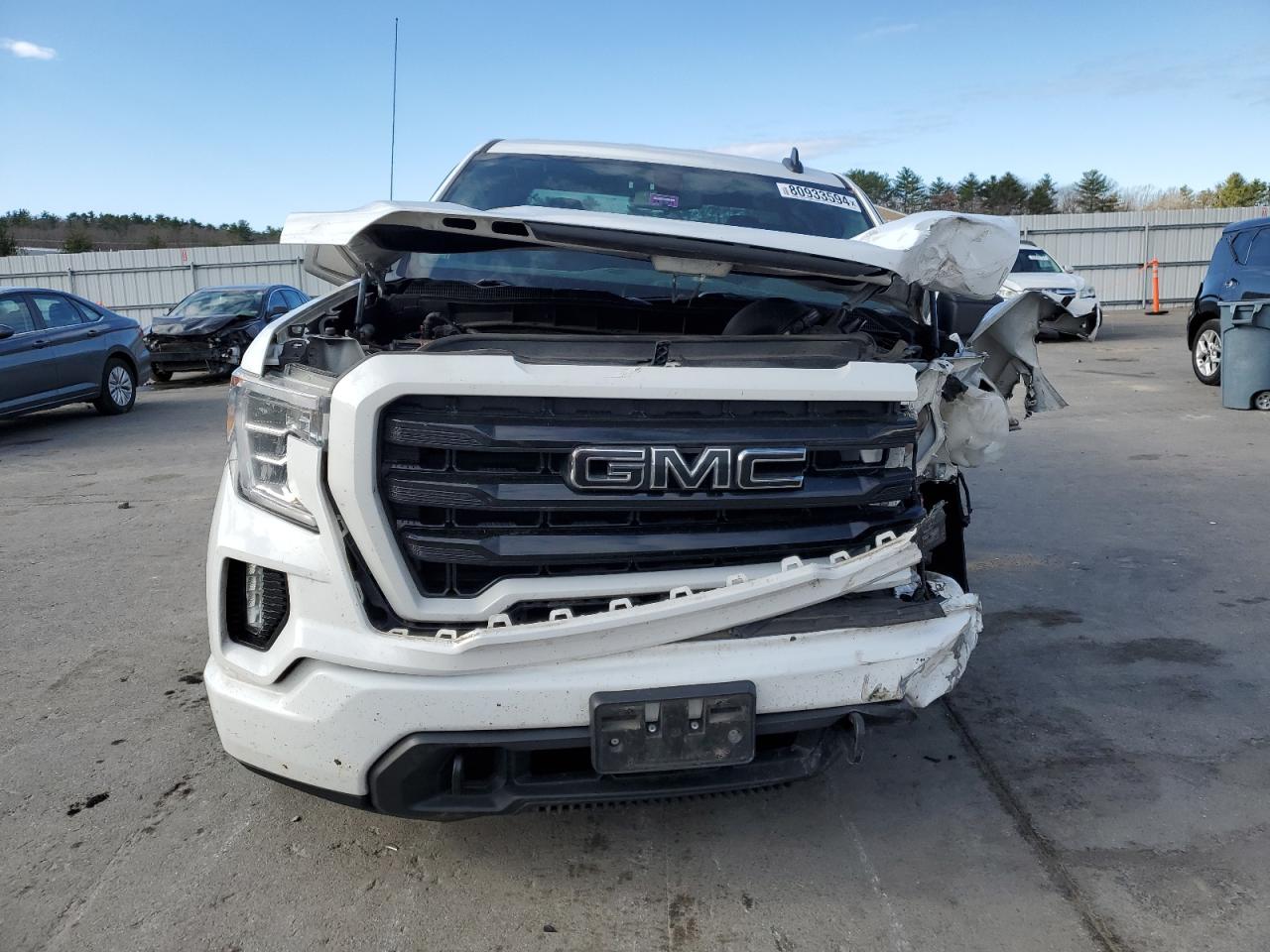 2021 GMC Sierra K1500 Elevation VIN: 1GTV9CET2MZ426001 Lot: 80933594