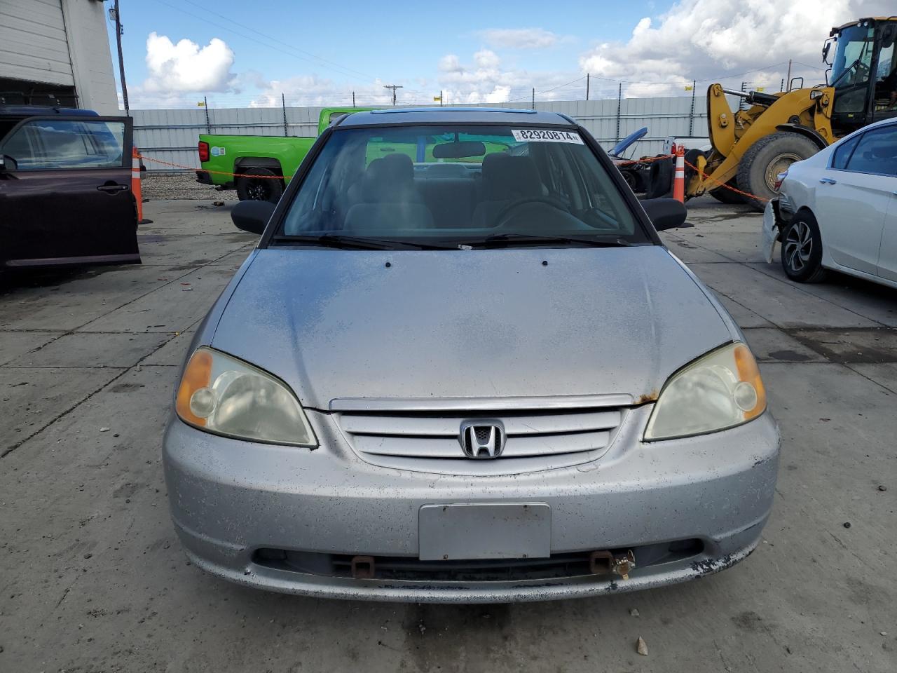 2003 Honda Civic Ex VIN: 2HGES25773H581435 Lot: 82920814