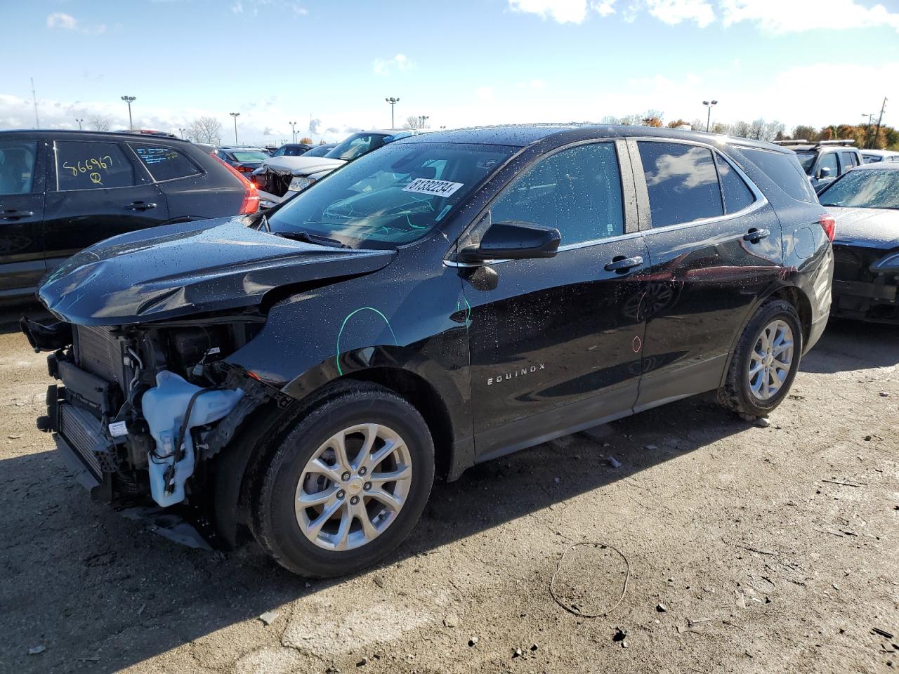 2021 Chevrolet Equinox Lt VIN: 2GNAXKEV8M6129589 Lot: 81332234