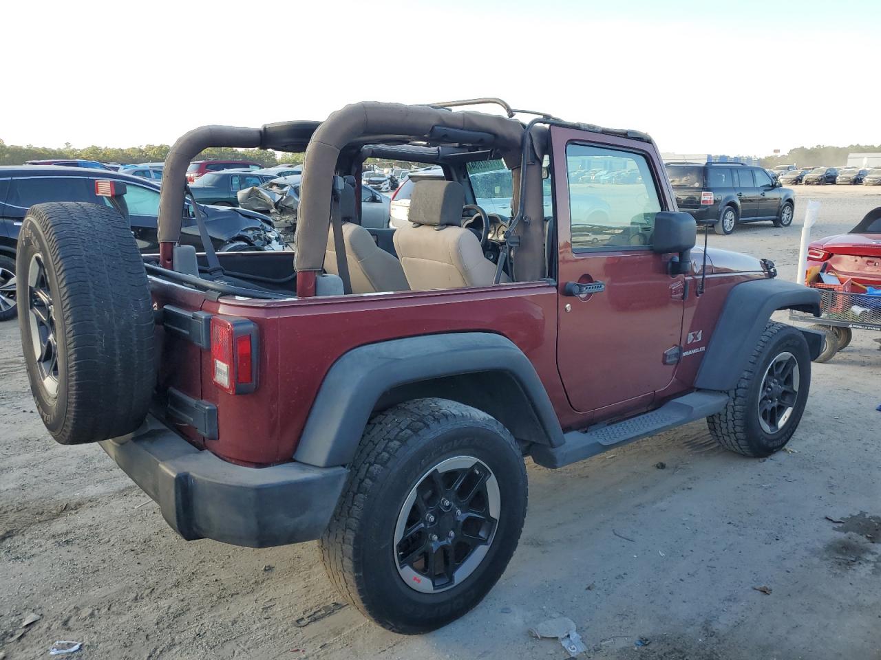 1J4FA24148L500494 2008 Jeep Wrangler X