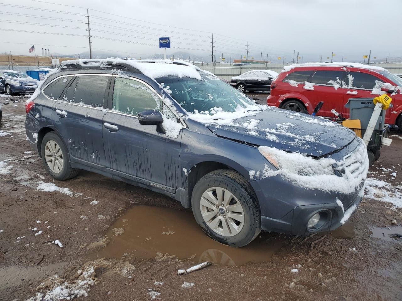 2016 Subaru Outback 2.5I Premium VIN: 4S4BSBFC1G3343498 Lot: 82446464