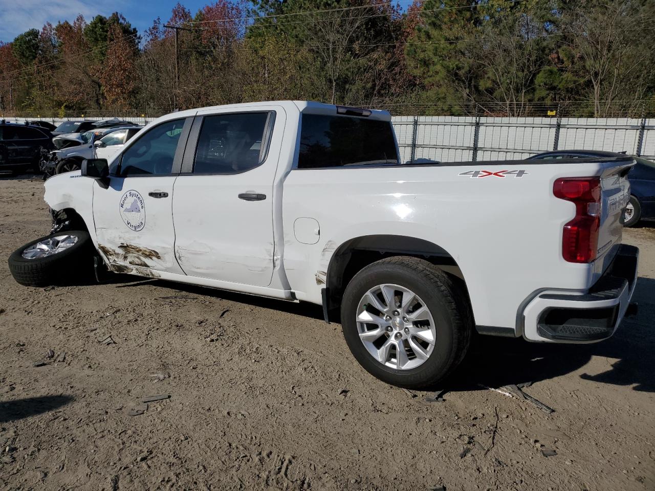 2022 Chevrolet Silverado K1500 Custom VIN: 1GCPDBEK1NZ545281 Lot: 80848474