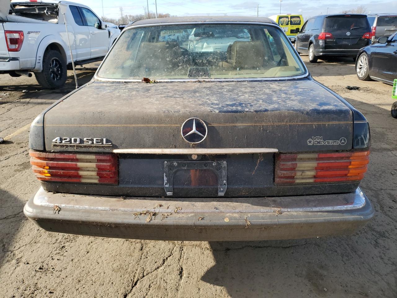 1986 Mercedes-Benz 420 Sel VIN: WDBCA35D1GA265651 Lot: 80223714