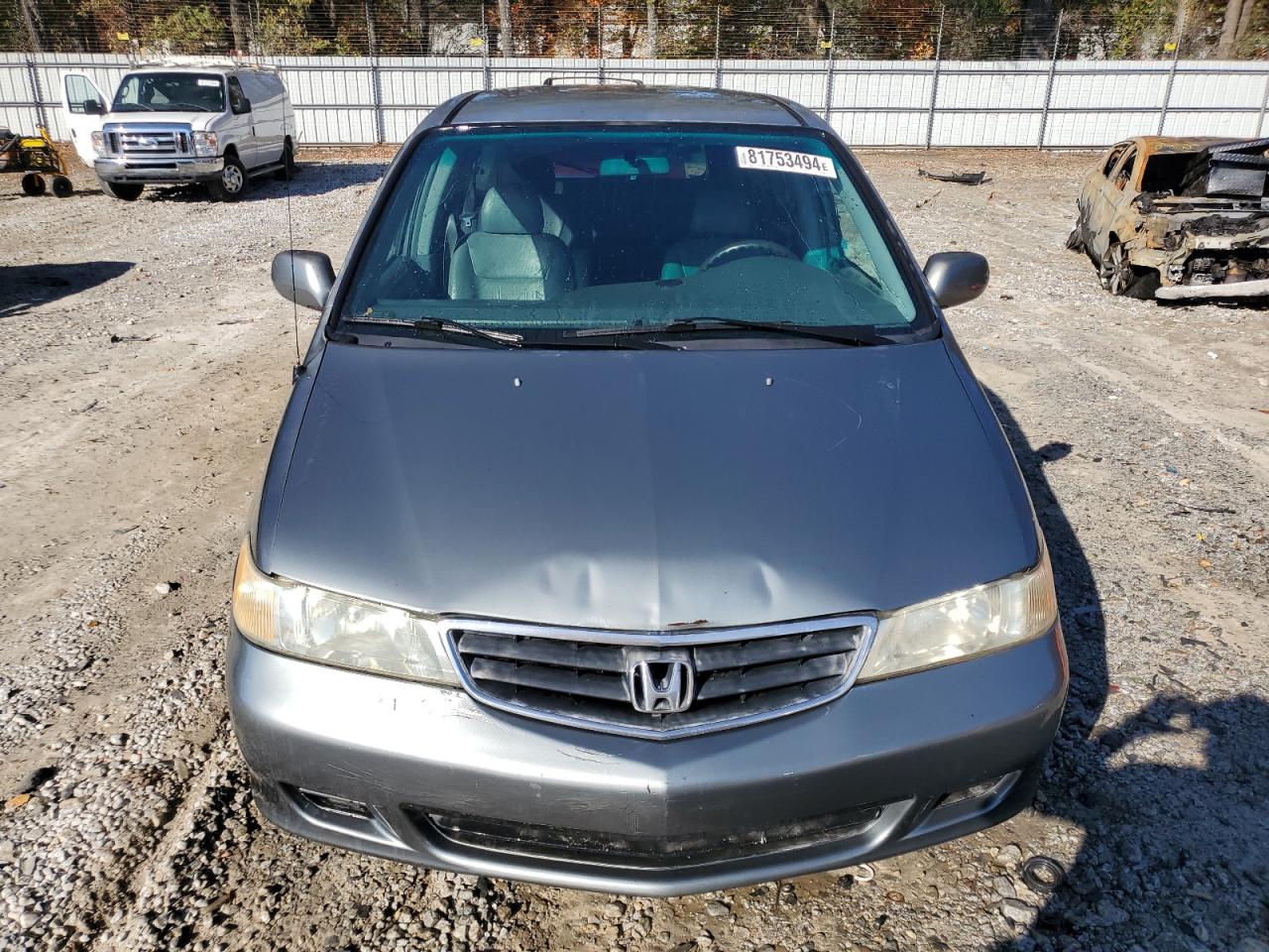 2002 Honda Odyssey Exl VIN: 2HKRL18952H507103 Lot: 81753494