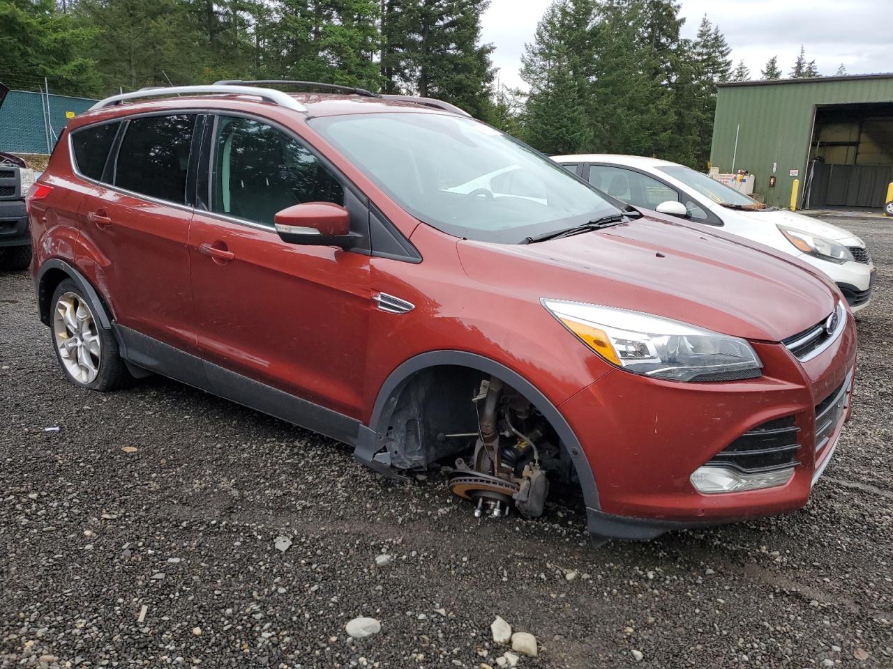 2014 Ford Escape Titanium VIN: 1FMCU9J98EUB32650 Lot: 79867844