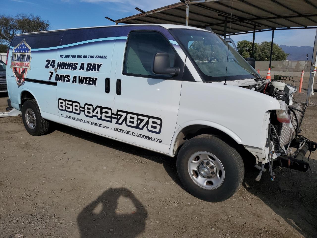 2022 Chevrolet Express G2500 VIN: 1GCWGBF79N1200852 Lot: 81282714