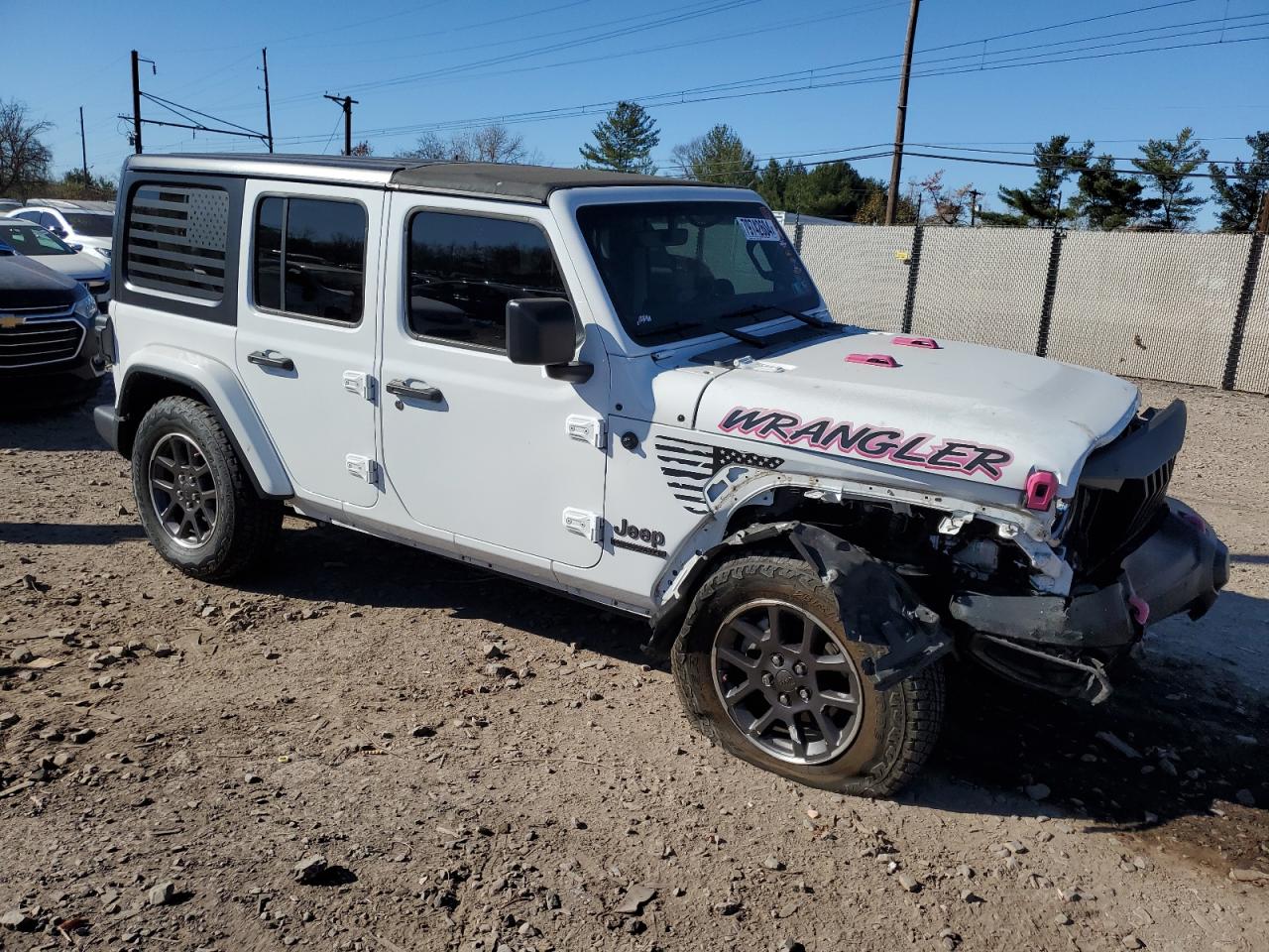 2021 Jeep Wrangler Unlimited Sport VIN: 1C4HJXDN7MW718825 Lot: 79742604