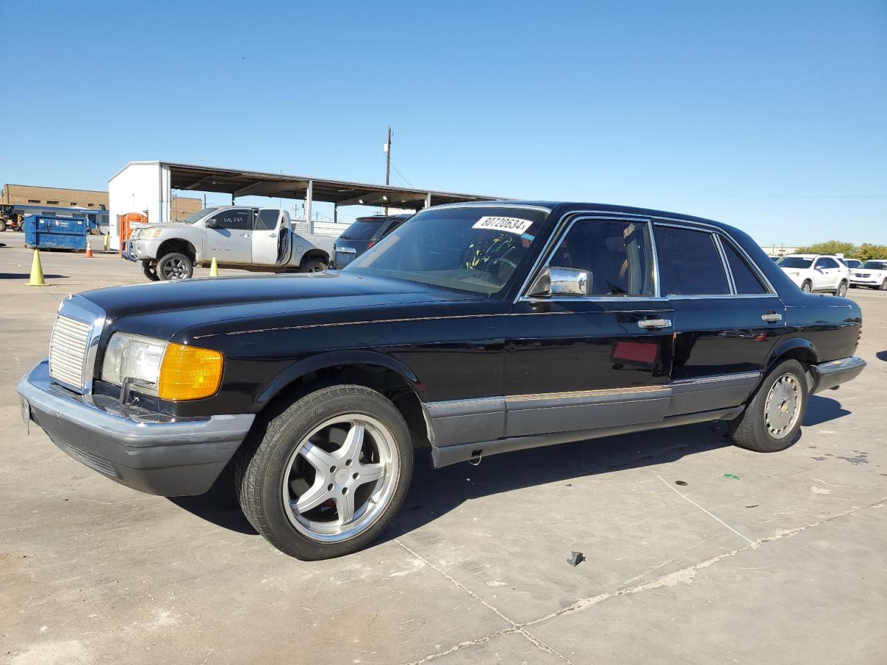 1989 Mercedes-Benz 420 Sel VIN: WDBCA35E4KA475467 Lot: 80720634