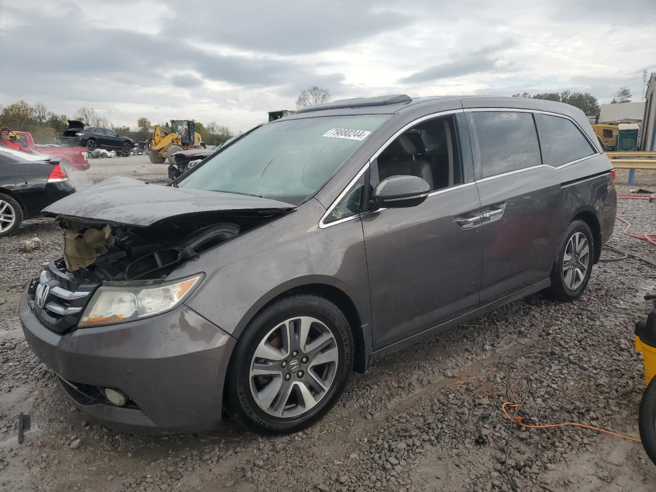 2015 Honda Odyssey Touring VIN: 5FNRL5H9XFB014366 Lot: 79880244