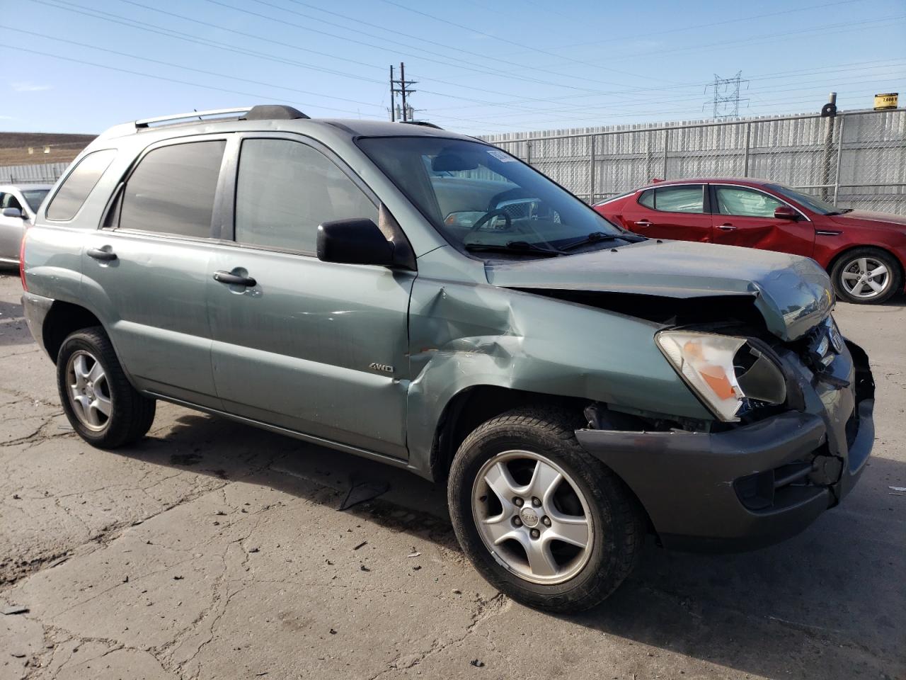 2007 Kia Sportage Lx VIN: KNDJE724X77397460 Lot: 80874474