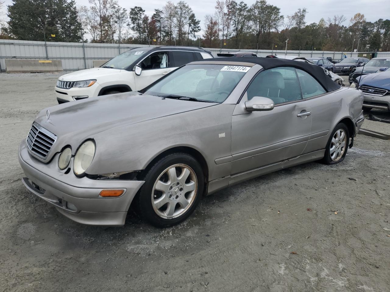 2003 Mercedes-Benz Clk 320 VIN: WDBLK65GX3T143345 Lot: 78947174